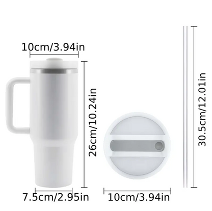 Customizable 40oz Insulated Stainless Steel Tumbler