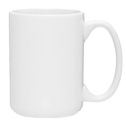 Customizable 15oz Ceramic Coffee Mug